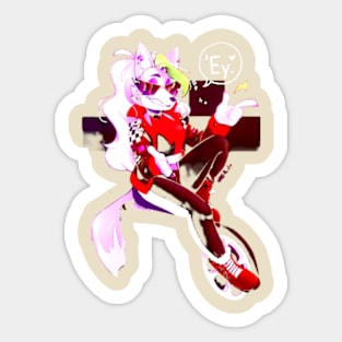 Roxanne Wolf Rockstar Roamer Sticker